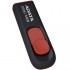 USB флеш 64GB C008 Black+Red USB 2.0 A-DATA (AC008-64G-RKD)