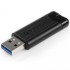 USB флеш 64GB PinStripe Black USB 3.0 Verbatim (49318)