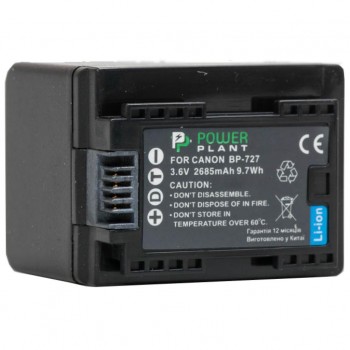 Аккумулятор Canon  PowerPlant BP-727 chip (DV00DV1386) DV00DV1386