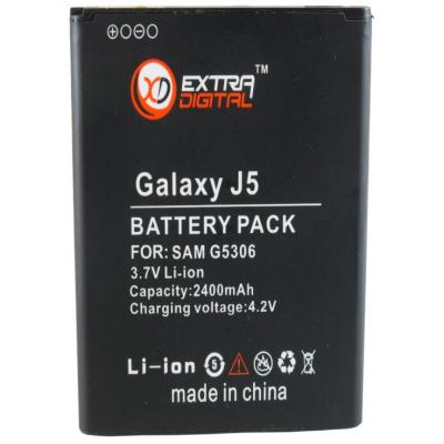 Акумулятор EXTRADIGITAL Samsung Galaxy J5 J500H/DS (2400 mAh) (BMS6408)