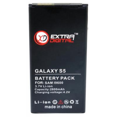 Акумулятор EXTRADIGITAL Samsung GT-i9600 Galaxy S5 (2800 mAh) (BMS1152)