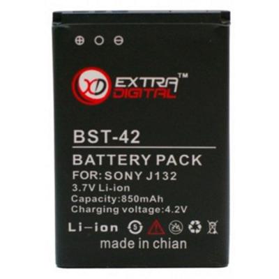 Акумулятор EXTRADIGITAL Sony Ericsson BST-42 (850 mAh) (DV00DV6076)