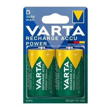 Аккумулятор Varta POWER ACCU R2U D 3000mAh BLI 2 NI-MH