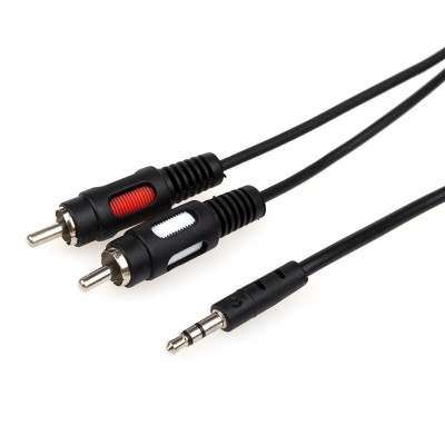 Аудио-кабель (jack 3.5мм-M/jack 3.5мм-M) Atcom (10810) 0.8м