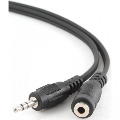 Аудио-кабель удлинитель 3.5mm  5m (Jack 3.5mm папа/Jack 3.5mm мама) Cablexpert (CCA-423-5M)