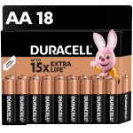 Батарейка AA Duracell MN1500 LR06 * 18 (81422449 / 6081687) Alkaline цена за 1 батарейку