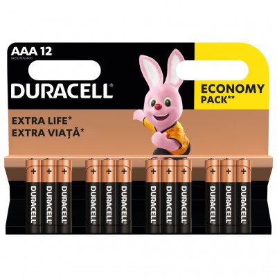Батарейка AAA Duracell LR03 MN2400 1x12 шт.