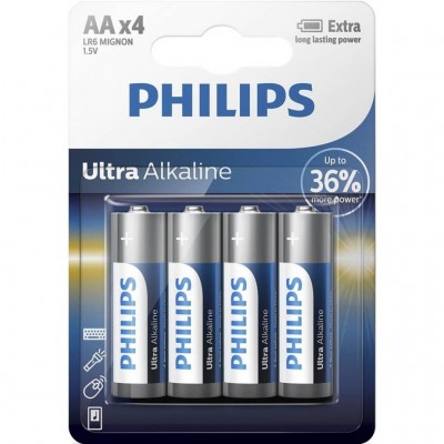 Батарейка Philips Ехtreme Life LR6-P4B