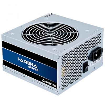 Блок живлення 500W Chieftec GPB-500S 1x4pin cpu/ 1x6+2pin/ HDD/FDD/SATA	3 / 0 / 5