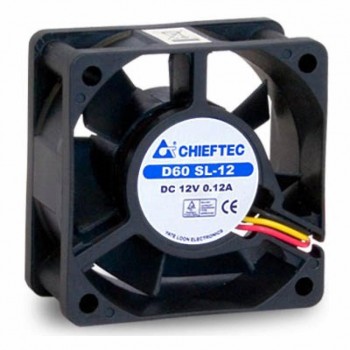 Вентилятор  60мм CHIEFTEC Thermal Killer AF-0625S,60мм,2200 об/мин,3pin/Molex,23dBa AF0625S