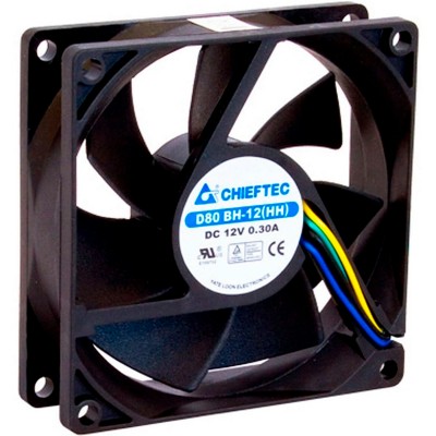 Вентилятор  80мм CHIEFTEC Thermal Killer AF-0825PWM,80мм,2700 об/мин,4pin PWM/Molex,35dBa AF0825PWM
