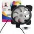 Вентилятор 120 мм Cooling Baby 3D-Spectrum 120x120x25мм HB, 26,4дБ,12V,1300 об/мин, 3-pin+4-pin(Molex) (12025HRI2L)