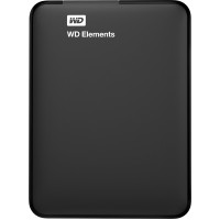 Жорсткий диск 2.5" USB 1.0Tb WD Elements Black (WDBUZG0010BBK-WESN)