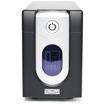 ДБЖ Powercom IMD-1200 АР (IMD-1200 AP) line interractive, Классический, 720 Вт, RJ-45, USB, 2х12V/7, 5Ah, 10.1 кг IMD1200A