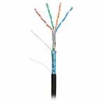Кабель FTP 305м, cat 5e, CU, 4 pairs, 24AWG, PE, outside, (KDFT8014) KINGDA