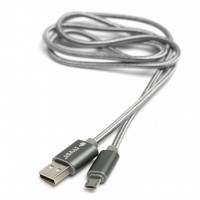 Кабель PowerPlant Quick Charge USB 2.0 AM – Micro 1м (KD00AS1287)