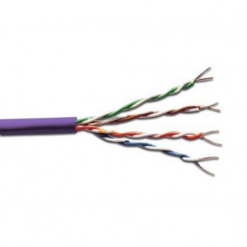 Кабель UTP 305м, cat 6, CU, AWG23/1, LSZH-1, violet (DK-1613-VH-305) DIGITUS