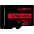 Карта пам'яті APACER microSDHC 32GB UHS-I U1+adapter (R85MB/s) (AP32GMCSH10U5-R)