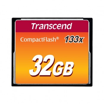 Карта пам'яті Compact Flash 32Gb (133X) Transcend (TS32GCF133)