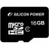 Карта пам'яті MicroSDHC(Class 10) 16Gb Silicon Power with adapter SP016GBSTH010V10SP