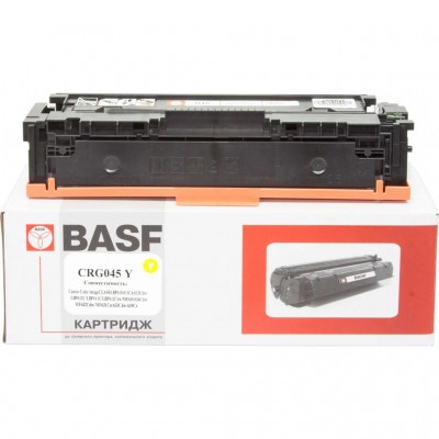 Картридж Canon 045Y, 1239C002 (KT-CRG045Y) BASF