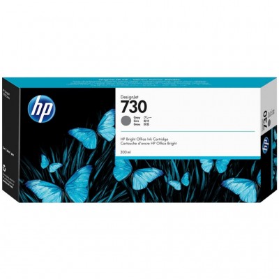 Картридж DJ No.730 300ml Gray (P2V72A) HP