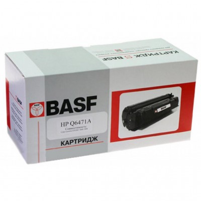 Картридж HP  BASF для CLJ 3600/ 3800 Cyan (BQ6471) 4000 ст., Коробка 1 картридж BQ6471