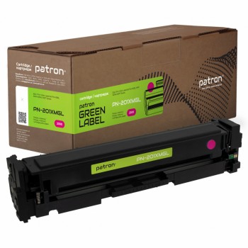 Картридж HP CLJ (CF403X для M252/M274/M277 Magenta, GREEN L (PN-201XMGL) PATRON