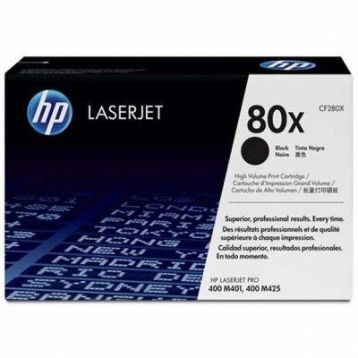 Картридж HP LJ  Pro 400 M401/Pro 400 MFP M425 (CF280X) Ресурс, стор:6900 Сумісність: 	HP LaserJet Pro 400, M401, MFP M425, M425dn, M425dw, M401dne, M401a, M401d, M401dn, M401dw