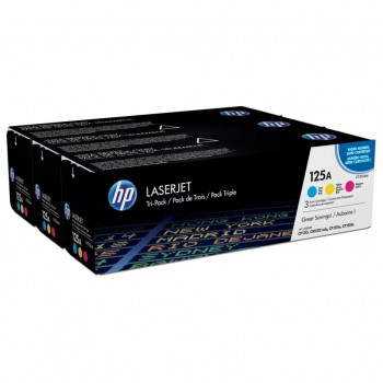 Картридж HP LJ 125A CYM CP1215/CP1515 (CB541A, CB542A, CB543A) Tri-Pack CF373AM