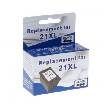 Картридж для HP №21XL Black (HC-E01X) MicroJet  	HP DJ 3920/F4200/F5200