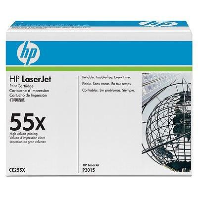 Картридж оригинал. лазерн. HP LJ P3015 series black (max) CE255X