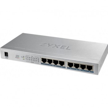 Комутатор ZYXEL GS1008HP (8xGE PoE+, PoE 60W)