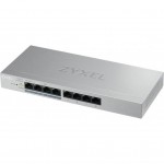 Комутатор ZYXEL GS1200-8HP v2 (4xGE, 4xPoE, PoE 60W, металл, настольный, бесшумный, WebSmart)