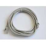 Патч-корд UTP 5e  3m  RJ-45 CCA Atcom (4718) сірий