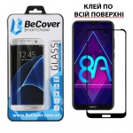 Скло захисне  BeCover Honor 8A Black (703670)