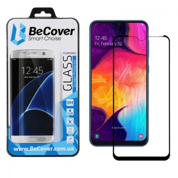 Скло захисне  BeCover Samsung Galaxy A50/A50s 2019 SM-A505/SM-A507 Black (703444)