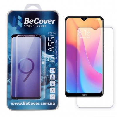 Скло захисне  BeCover Xiaomi Redmi 8A Crystal Clear Glass (704161)