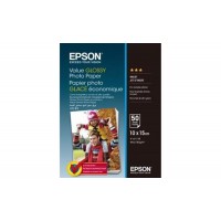 Фотобумага EPSON Value Glossy Photo Paper, глянцевая, 183g/m2, 10х15, 50л (C13S400038)