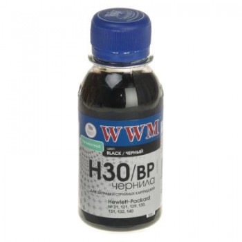 Чернила HP WWM HP № 21/130/140 (8767/8765)BL/pigm (H30/BP-2) 100 мл