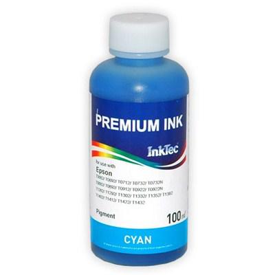 Чернила InkTec Epson C79/91 Т26/27 ТХ106/117 S22/SX130/420 Cyan Pigment (E0013-100MC)