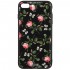 Чехол iPhone 7/8+, WPC-061, Flowers RD/BK (681920359821) WK