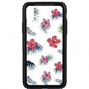 Чехол iPhone XS, WPC-086, Flowers (JDK01) (681920359524) WK