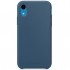 Чехол Silicone Case Apple iPhone XR Blue (MCS-AIXRBL) MakeFuture