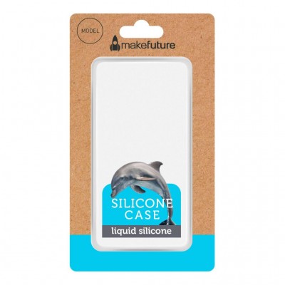 Чехол Silicone Case Apple iPhone XS Blue (MCS-AIXSBL) MakeFuture