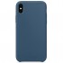 Чехол Silicone Case Apple iPhone XS Max Blue (MCS-AIXSMBL) MakeFuture