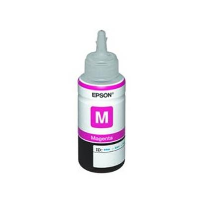 Чорнило Epson 664 L100/ L200/L300  C13T66434A Magenta ПУРПУРОВИЙ Epson L100, L110, L120, L1300, L132, L1455, L200, L210, L222, L300, L3050, L3060, L3070, L312, L350, L355, L362, L364, L366, L382, L386, L456, L486, L550, L555, L566, L605, L655