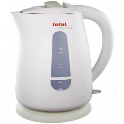 Электрочайник  Tefal KO2991 3E Объем 1.5 L, Мощность – 2200 Вт, 2 индикатора уровня воды, Индикация 1 или 2-х чашек, Минимальный уровень воды: 1 чашка - 250 ml, Скрытый нагревательный элемент, Фильтр против накипи, Крышка с замком, вращение на подставке36