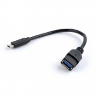 Кабель OTG USB 3.0 AF to Type-C 0.2m Cablexpert (A-OTG-CMAF3-01)