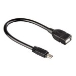 Кабель USB2.0 10cm AF -> Micro 5P OTG Atcom 0,1м (подходит для смартфонов)